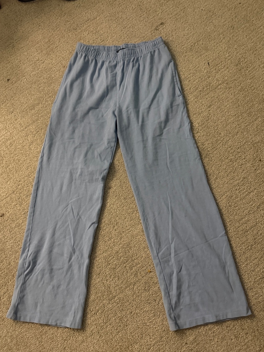 Women's light blue Brandy Melville sweatpants